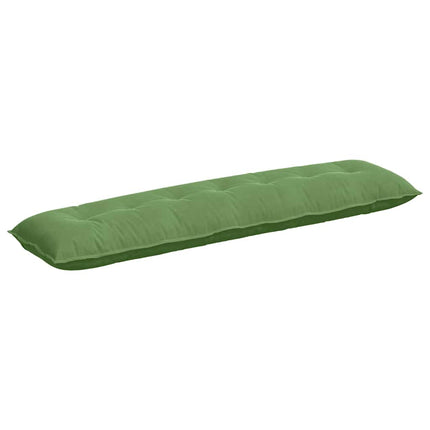 Rygpude Lys grøn 200 x 50 cm Velourstof