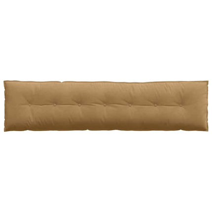 Rygpude Brun 200 x 50 cm Velourstof