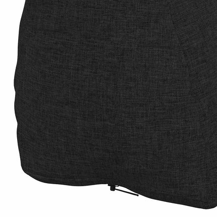 Rygpude Sort 45 x 20 x 35 cm Stof