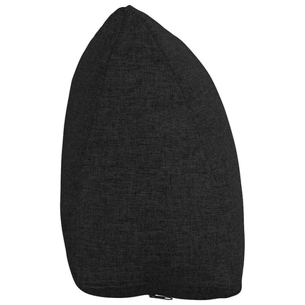 Rygpude Sort 45 x 20 x 35 cm Stof
