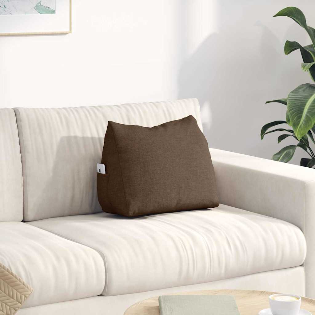 Rygpude Brun 45 x 20 x 35 cm Stof