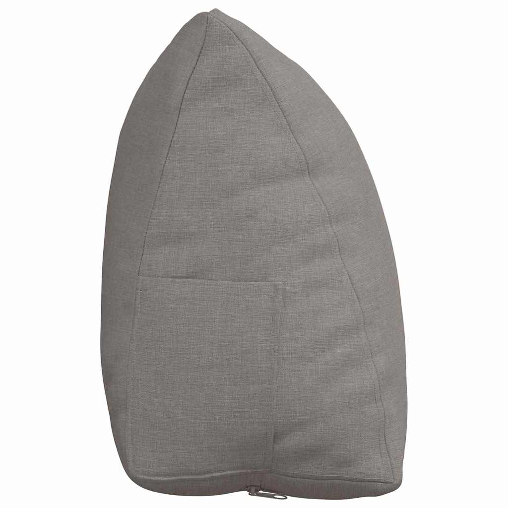 Rygpude Gråbrun 45 x 20 x 35 cm Stof