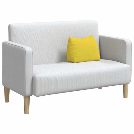 Rygpude Lys Gul 45 x 20 x 35 cm Stof