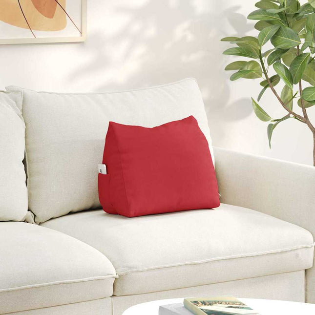 Rygpude Rød 45 x 20 x 35 cm Stof
