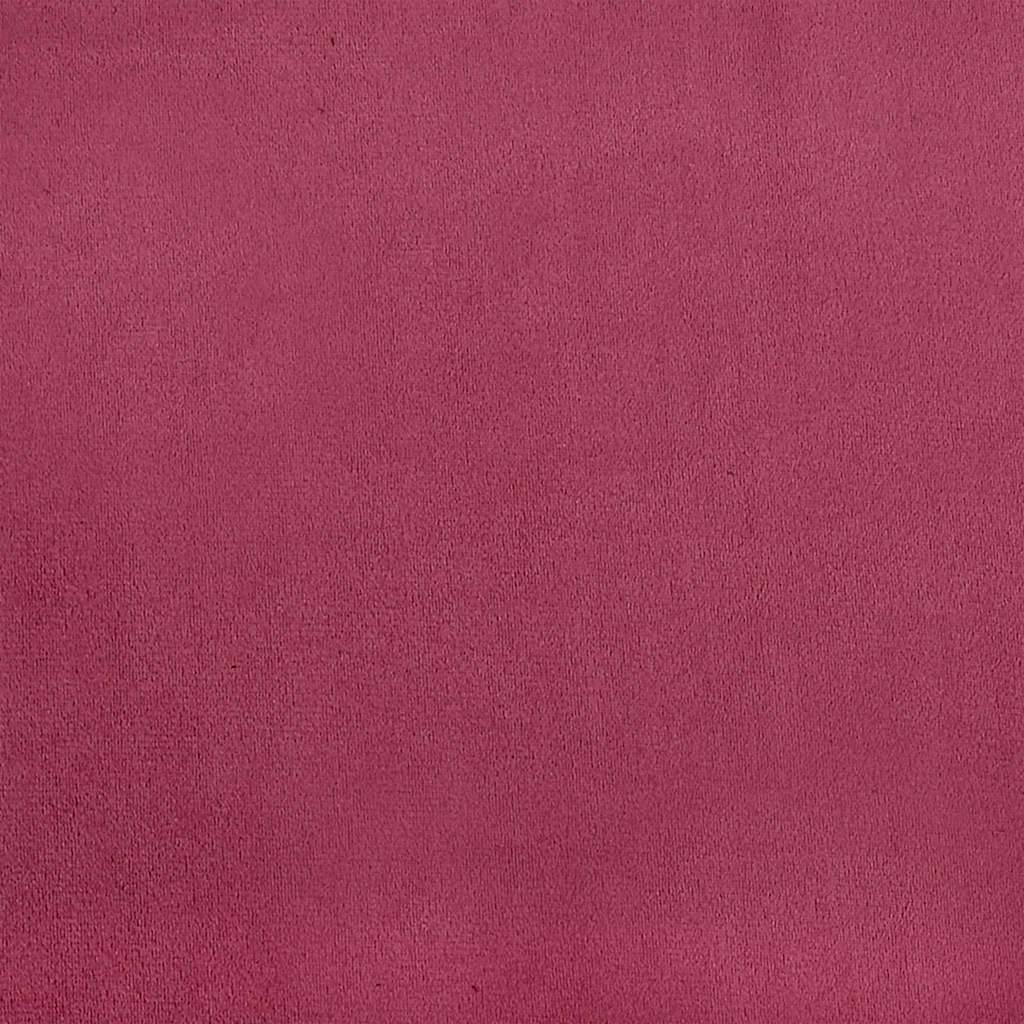 Rygpude Vinrød 45 x 20 x 35 cm Velourstof