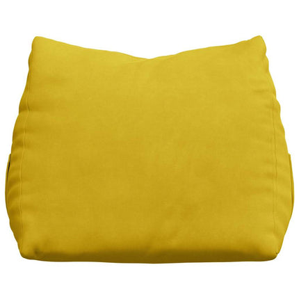 Rygpude Gul 45 x 20 x 35 cm Velourstof