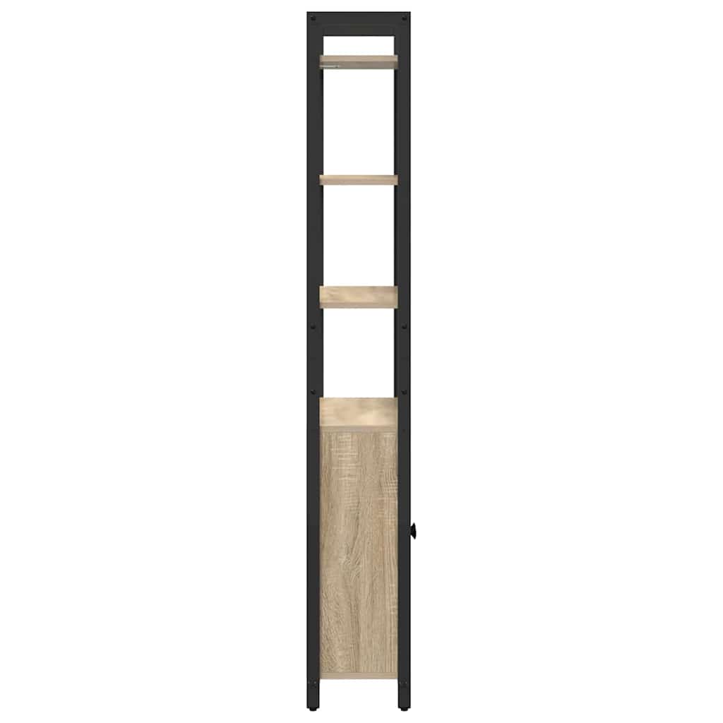 Bogskab Sonoma eg 60 x 24 x 161 cm Konstrueret træ