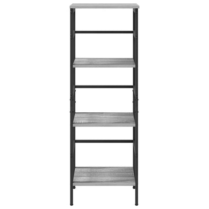 Bogreol 3 niveauer 40 x 29,5 x 115 cm Konstrueret træ