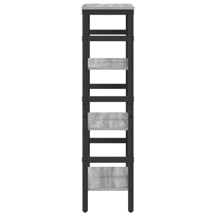 Bogreol 3 niveauer 40 x 29,5 x 115 cm Konstrueret træ
