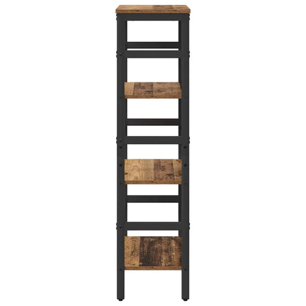 Bogreol 3 niveauer 40 x 29,5 x 115 cm Konstrueret træ