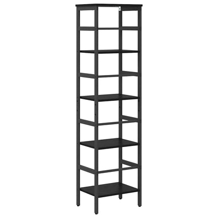 Bogreol Sort eg 40 x 29,5 x 149 cm Konstrueret træ