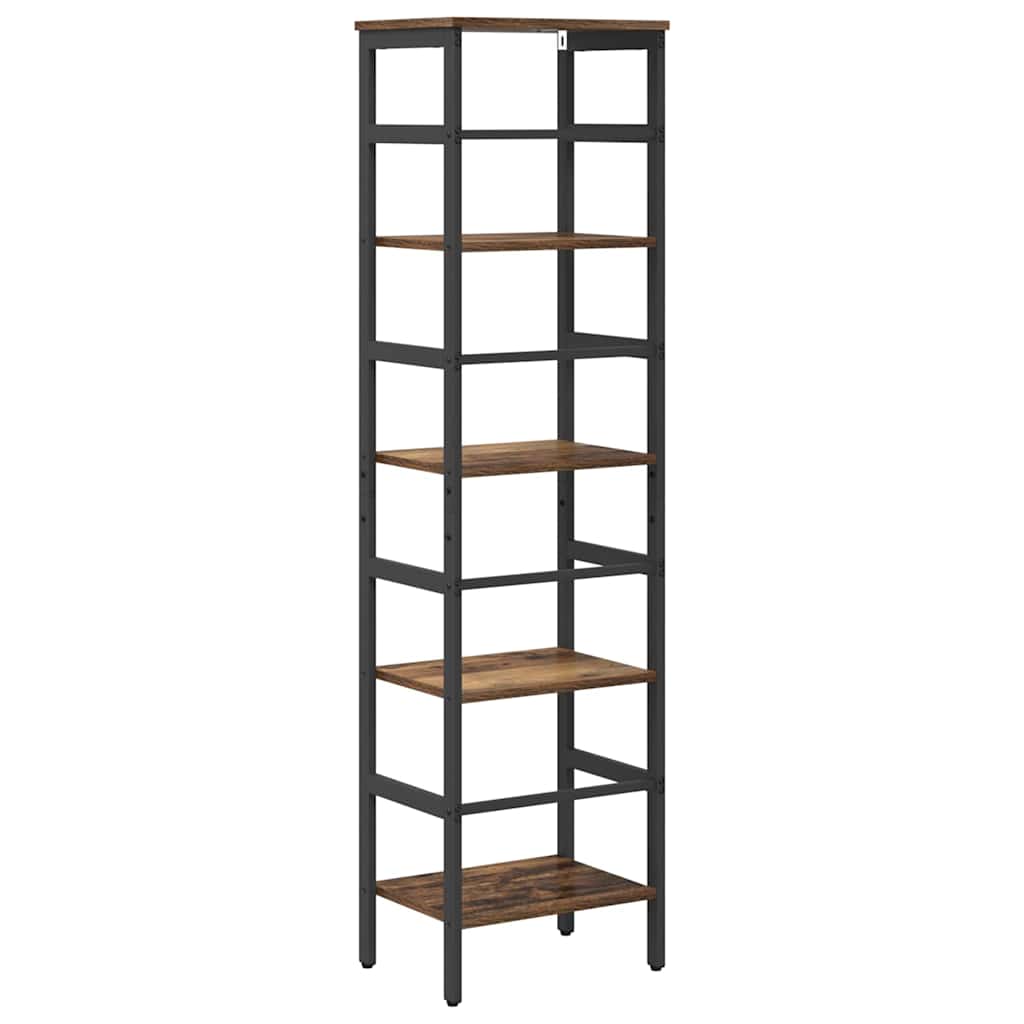 Bogreol Gammelt træ 40 x 29,5 x 149 cm Konstrueret træ