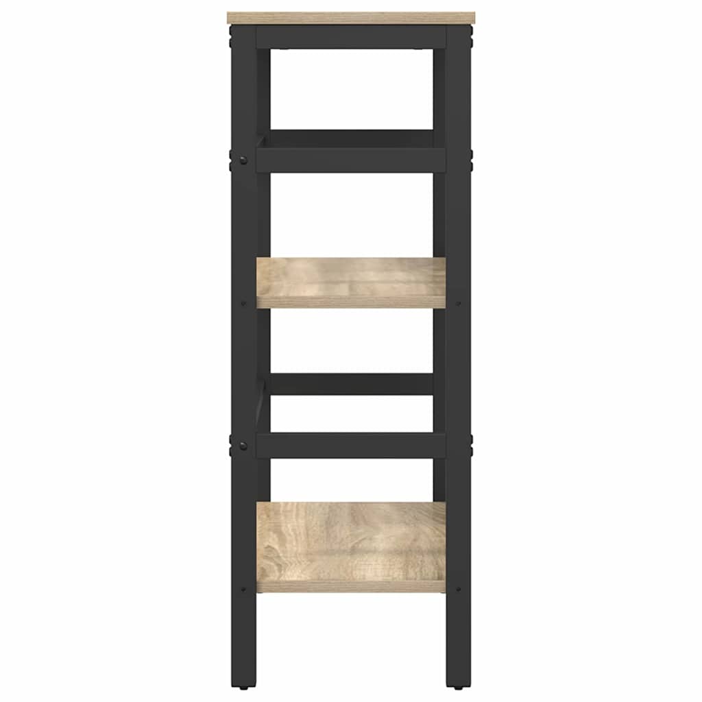 Bogreol Sonoma eg 60 x 29,5 x 81 cm Konstrueret træ