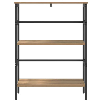 Bogreol 2 niveauer 60 x 29,5 x 81 cm Konstrueret træ