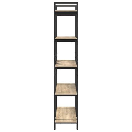 Bogreol 5 niveauer 100 x 33,5 x 178 cm Konstrueret træ