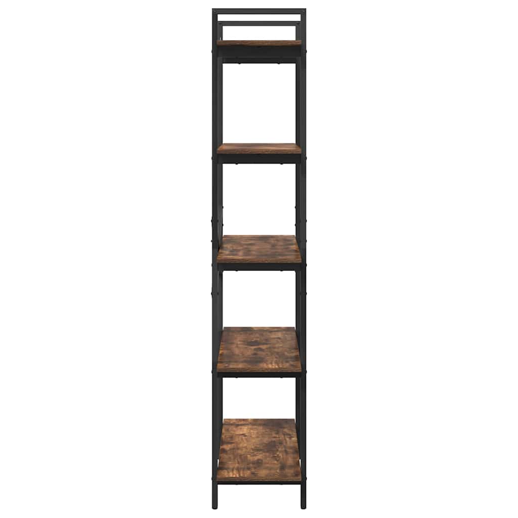 Bogreol Røget eg 100 x 33,5 x 178 cm Konstrueret træ