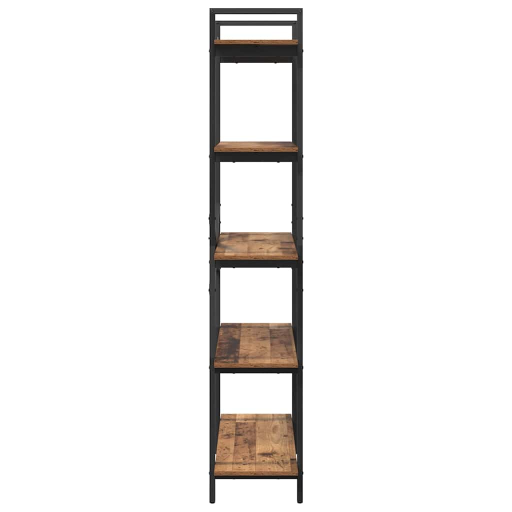 Bogreol Gammelt træ 100 x 33,5 x 178 cm Konstrueret træ