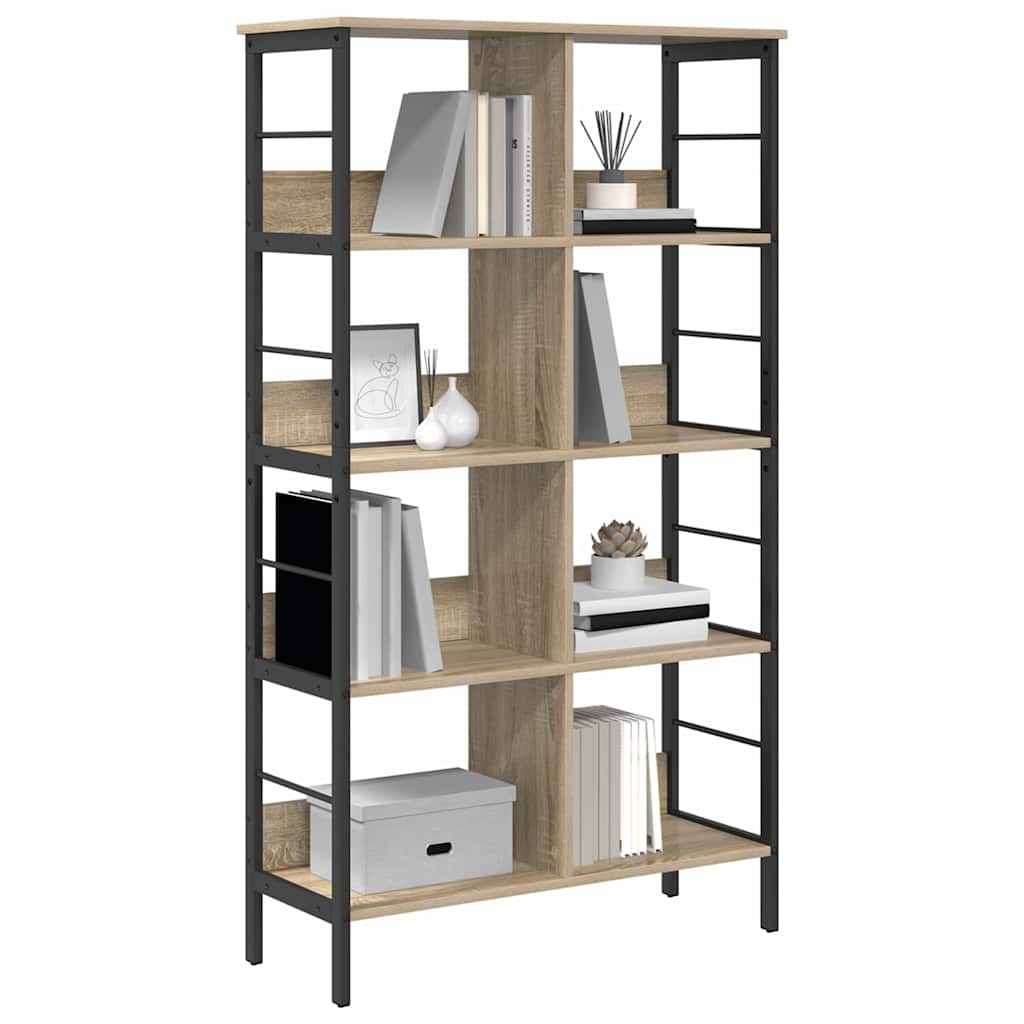 Bogreol Sonoma eg 82 x 32 x 144,5 cm Konstrueret træ billede