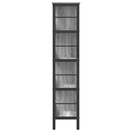 Bogreol 8 niveauer 82 x 32 x 144,5 cm Konstrueret træ