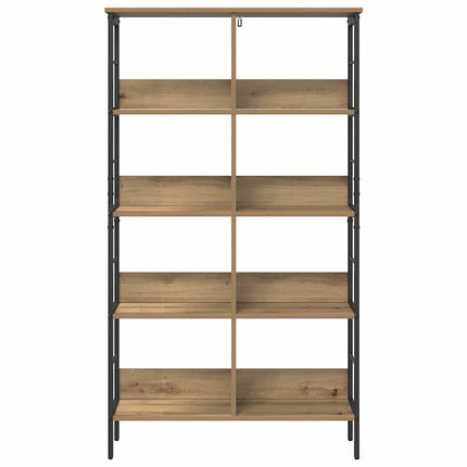 Bogreol 8 niveauer 82 x 32 x 144,5 cm Konstrueret træ
