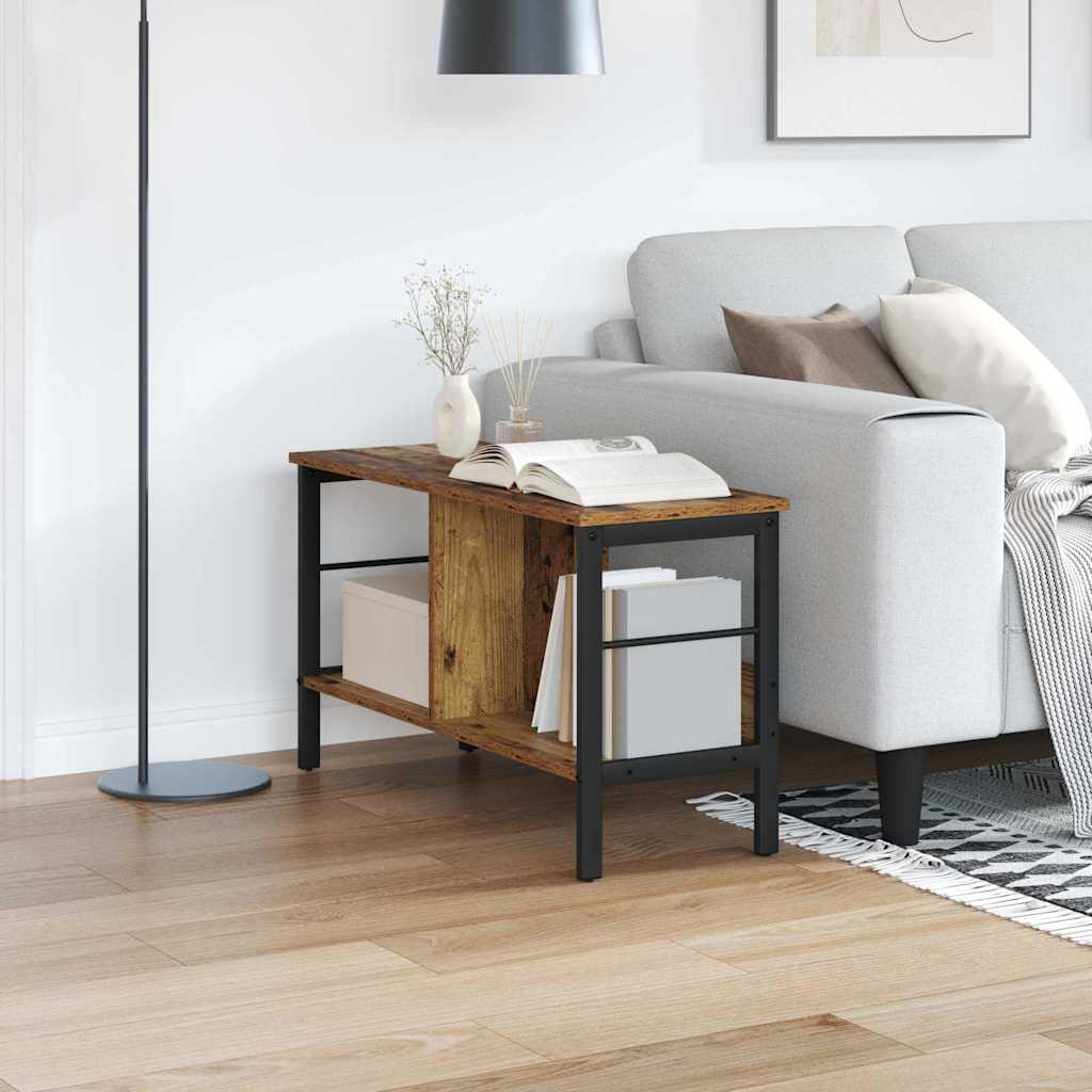 Bogreol Gammelt træ 82 x 32 x 47 cm Konstrueret træ