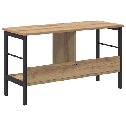 Bogreol 2 niveauer 82 x 32 x 47 cm Konstrueret træ
