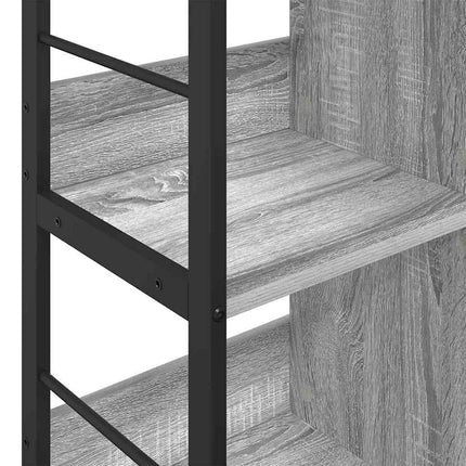 Bogreol 9 niveauer 102 x 32 x 104,5 cm Konstrueret træ