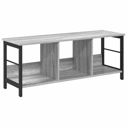Bogreol 3 niveauer 102 x 32 x 40,5 cm Konstrueret træ