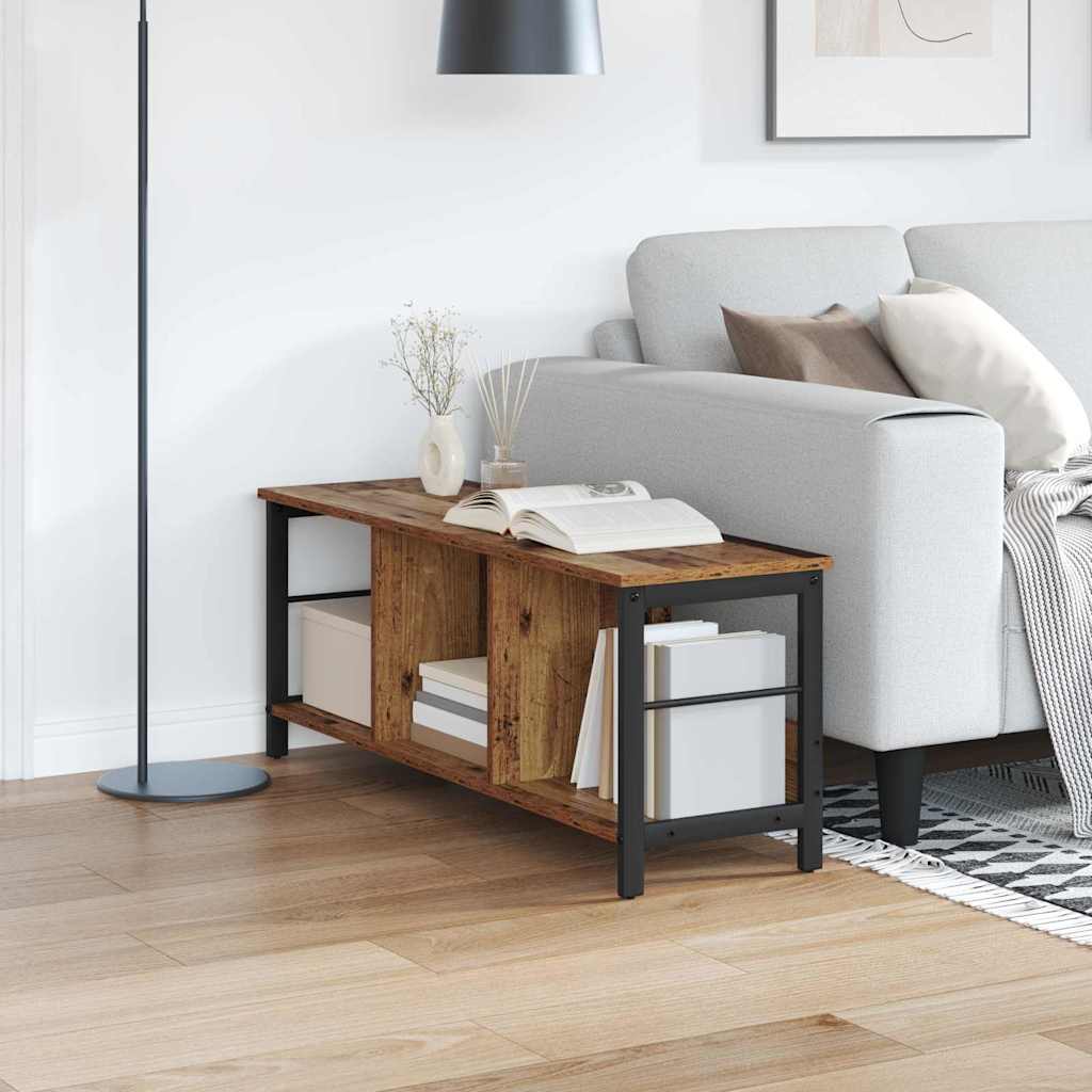 Bogreol Gammelt træ 102 x 32 x 40,5 cm Konstrueret træ