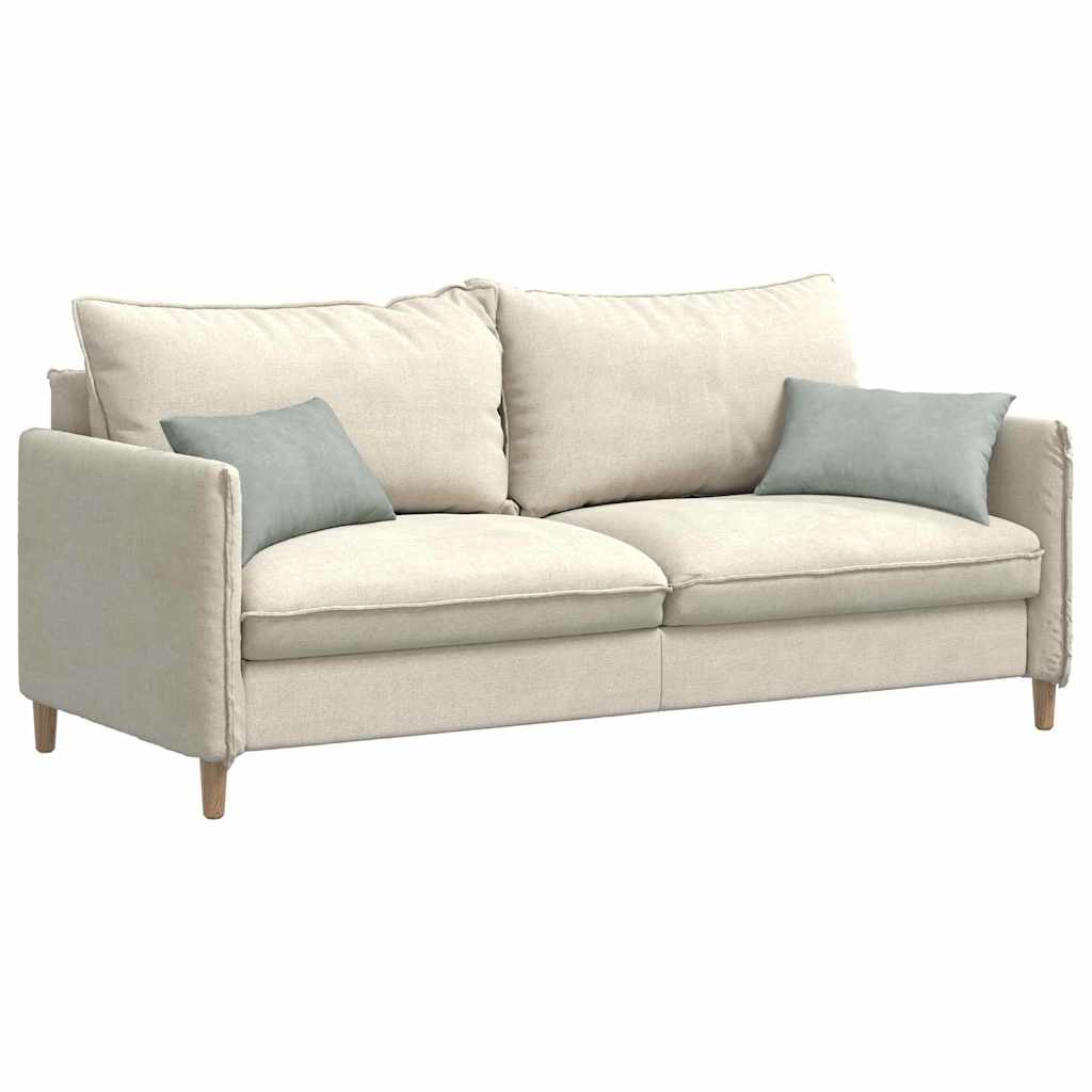 Sofapuder 2 pcs Lysegrå 50 x 30 cm Velourstof