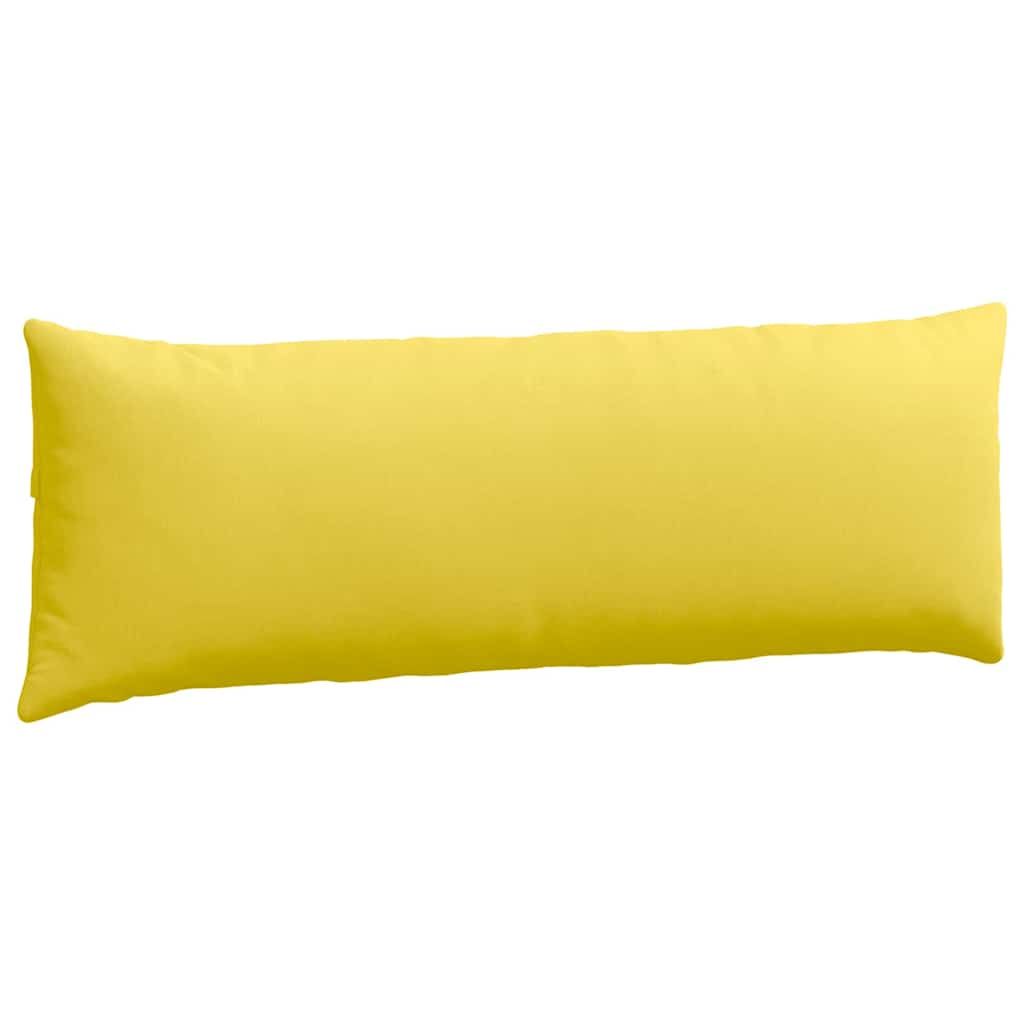 Sofapuder 2 pcs Lys Gul 120 x 40 cm Stof