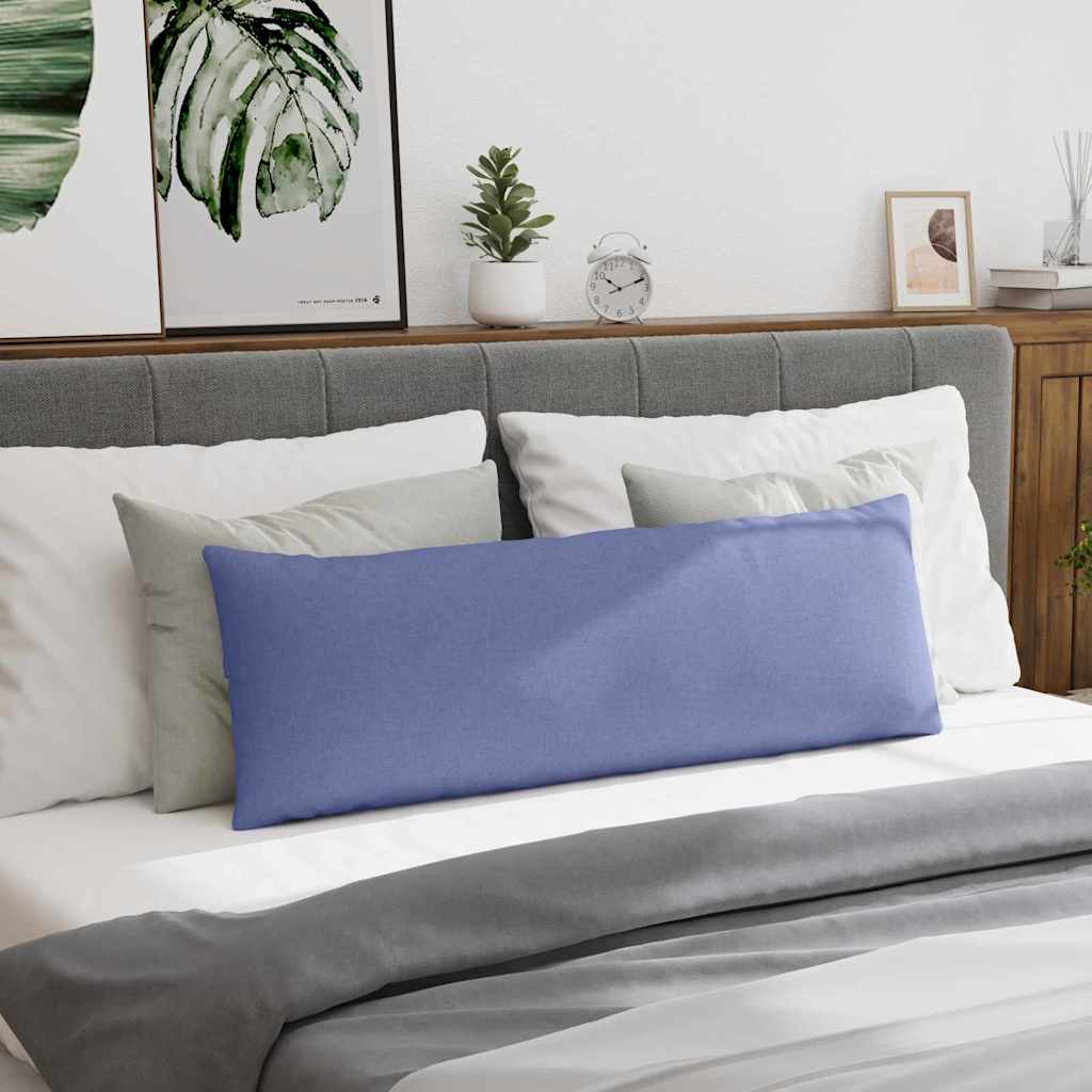 Sofapuder 2 pcs Jeans blå 120 x 40 cm Stof