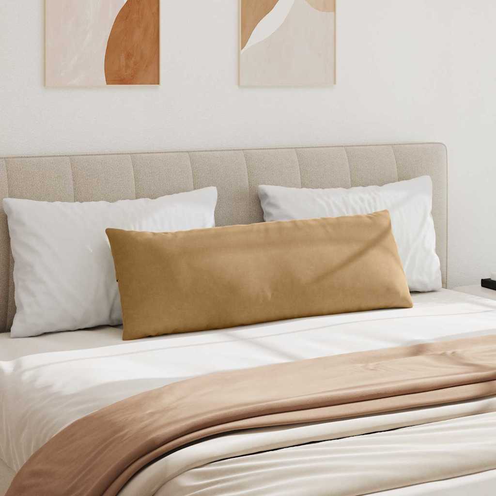 Sofapuder 2 pcs Brun 120 x 40 cm Velourstof