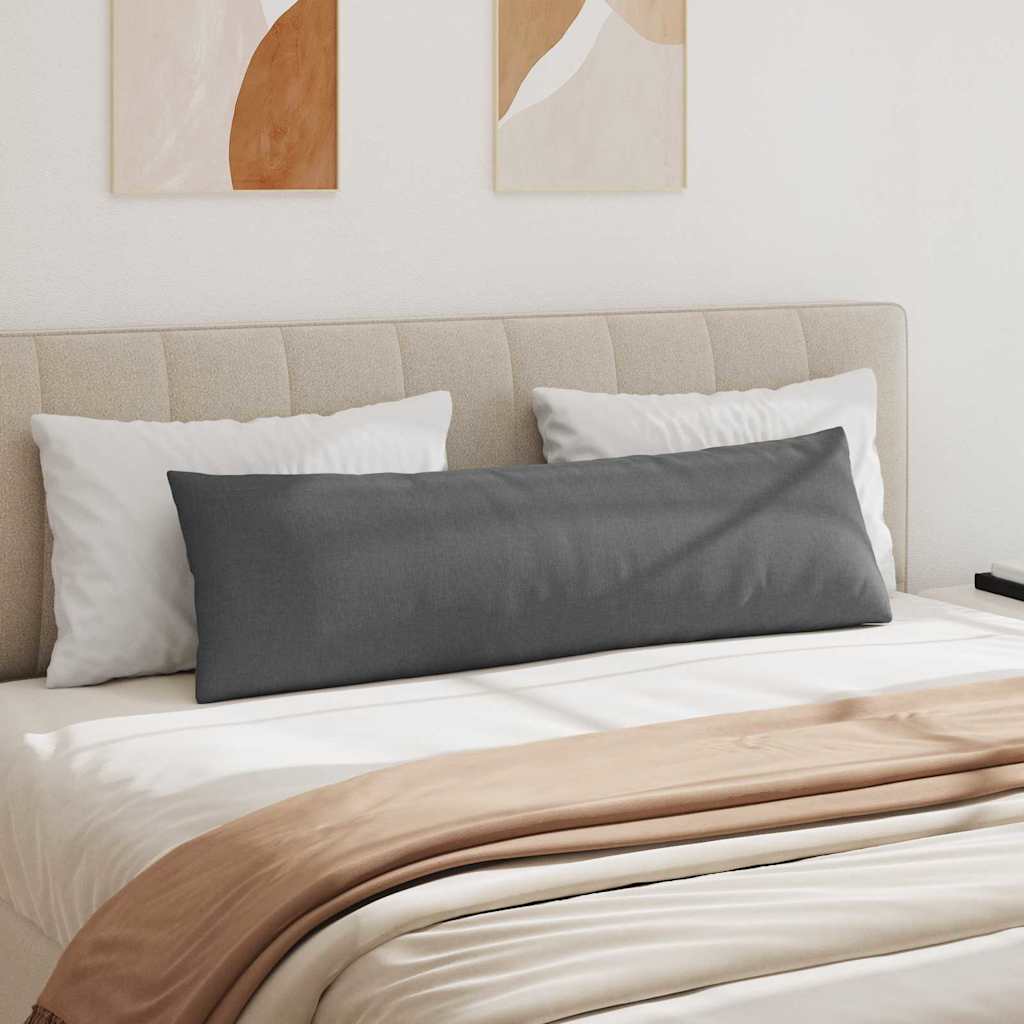 Sofapuder 2 pcs Mørkegrå 145 x 40 cm Stof