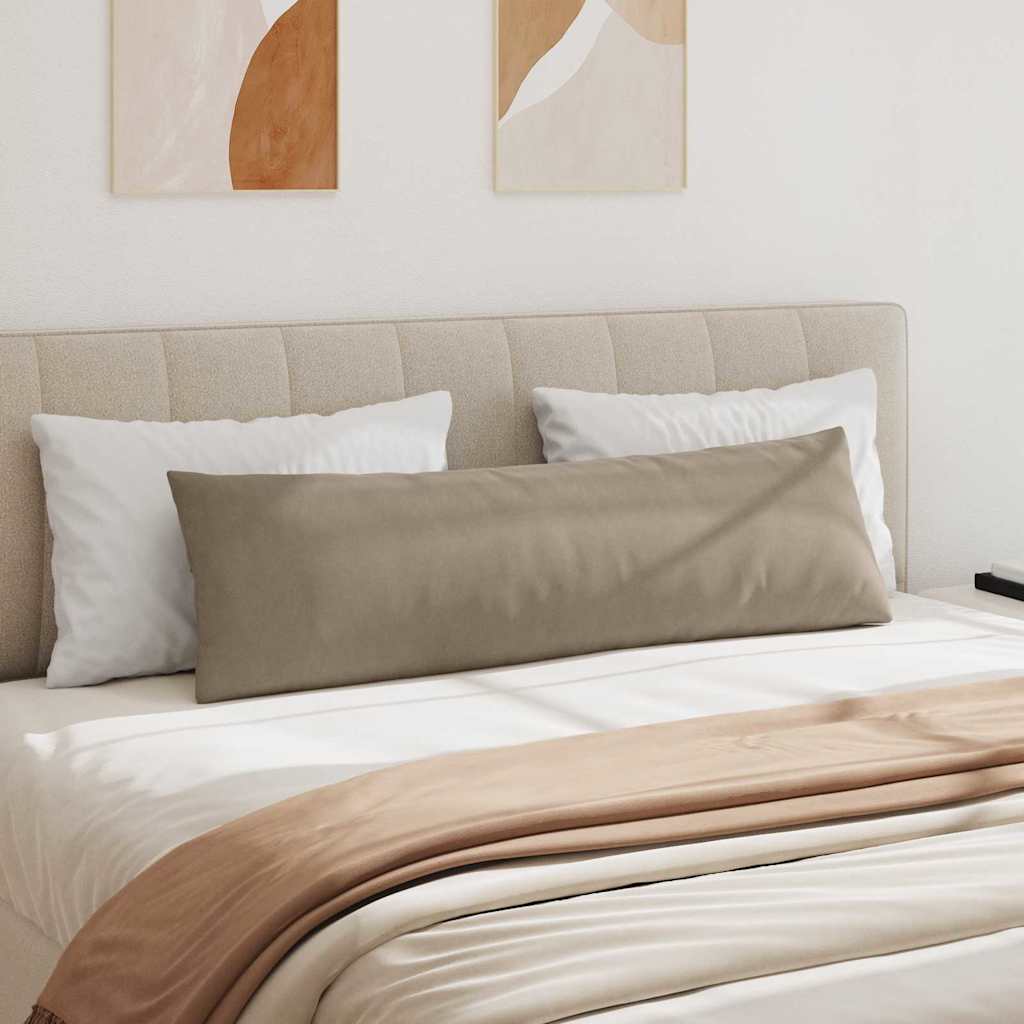 Sofapuder 2 pcs Gråbrun 145 x 40 cm Stof