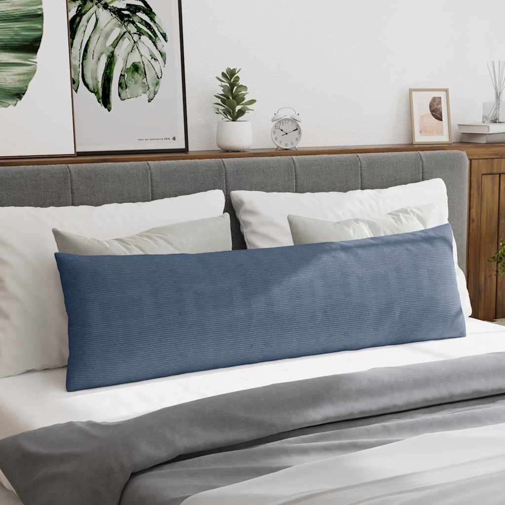 Sofapuder 2 pcs Blå 145 x 40 cm Velourstof