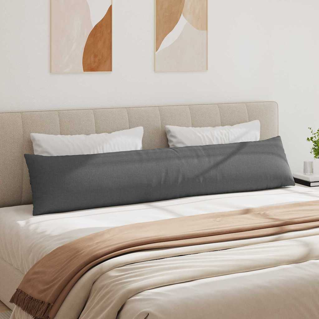 Sofapuder 2 pcs Mørkegrå 200 x 40 cm Stof