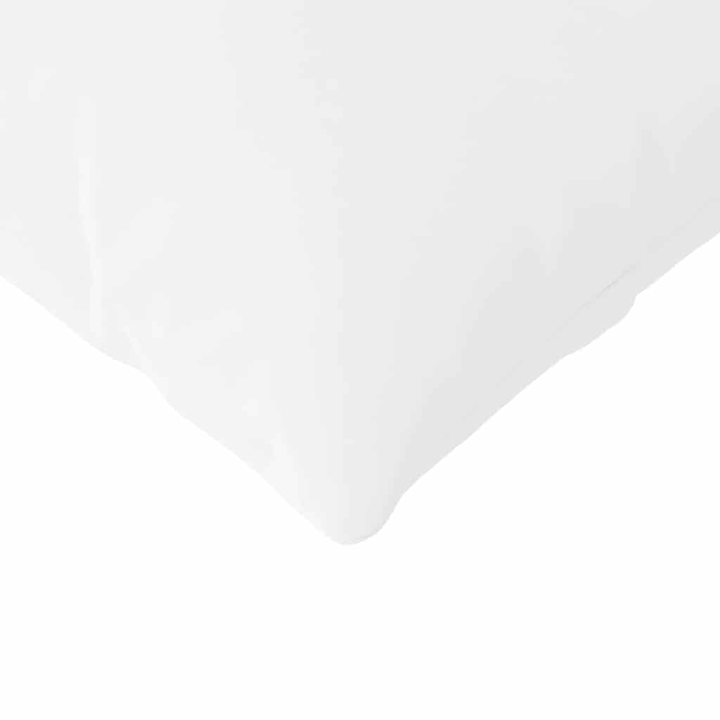 Sofapuder 2 pcs Hvid 200 x 40 cm Stof