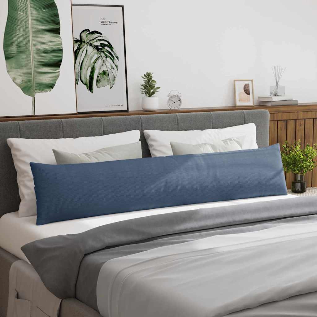 Sofapuder 2 pcs Blå 200 x 40 cm Velourstof