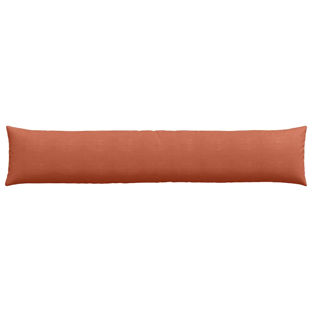 Sofapuder 2 pcs Rød orange 200 x 40 cm Velourstof