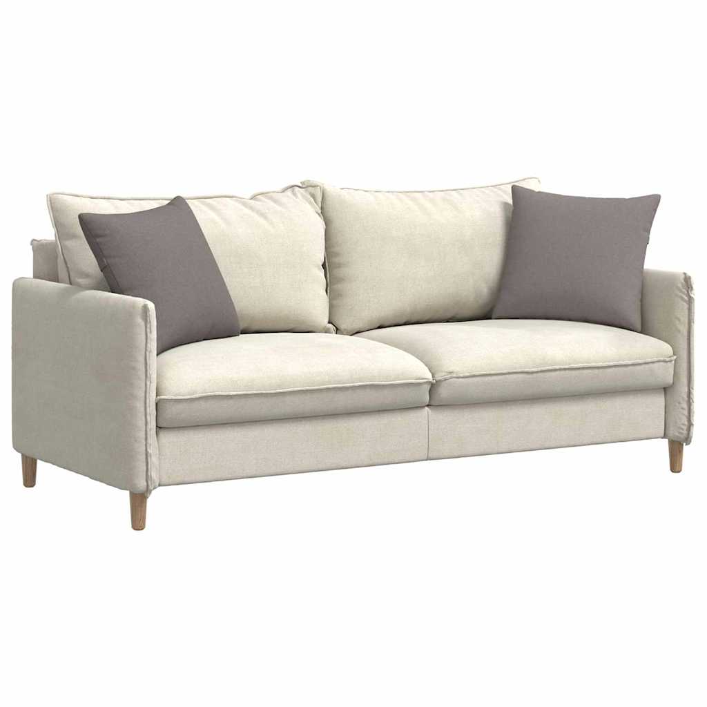 Sofapuder 2 pcs Gråbrun 45 x 45 cm Stof