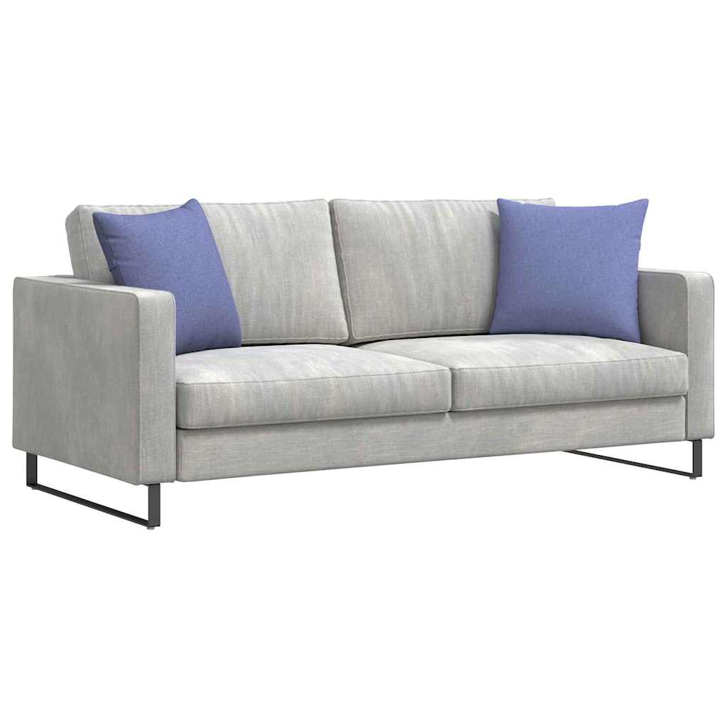 Sofapuder 2 pcs Jeans blå 45 x 45 cm Stof