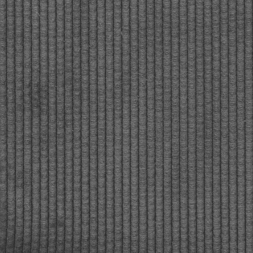 Bolsterpuder 2 pcs Mørkegrå Ø 25 x 70 cm Velourstof