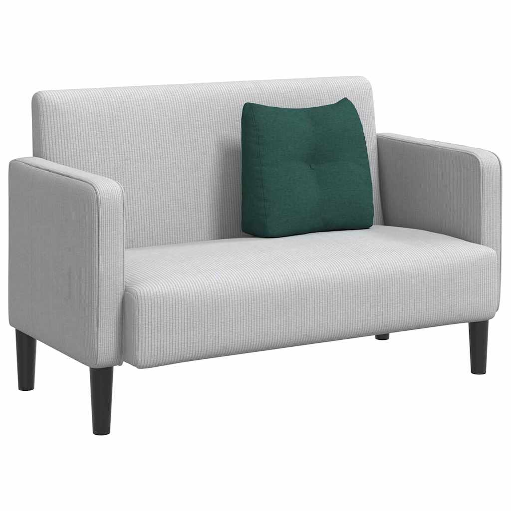 Rygpude Mørkegrøn 45 x 24 x 50 cm Stof