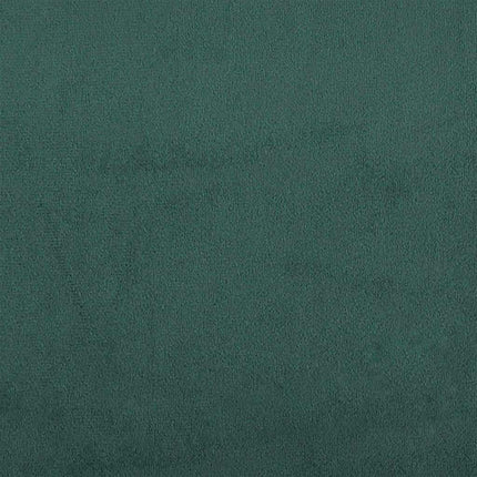 Rygpude Mørkegrøn 60 x 24 x 50 cm Fløjl