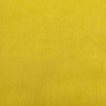 Rygpude Gul 80 x 24 x 50 cm Fløjl