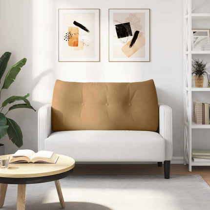 Rygpude Brun 100 x 24 x 50 cm Fløjl