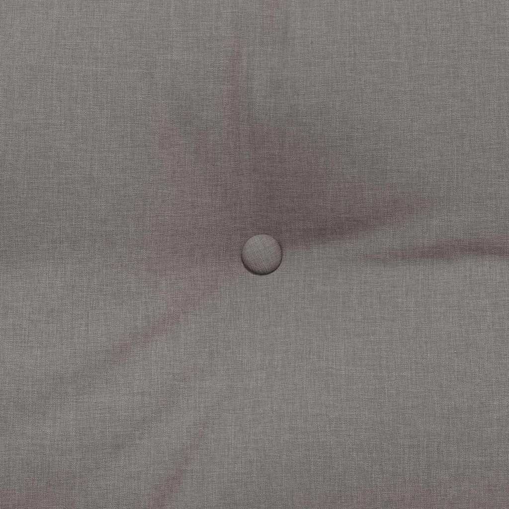 Rygpude Gråbrun 120 x 24 x 50 cm Stof