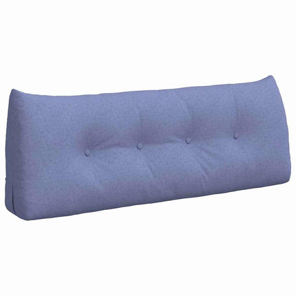 Rygpude Jeans blå 120 x 24 x 50 cm Stof