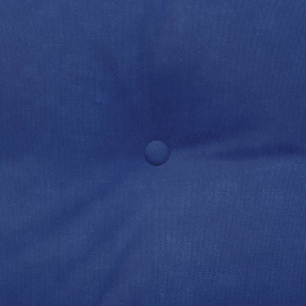 Rygpude Politi blå 180 x 24 x 50 cm Fløjl